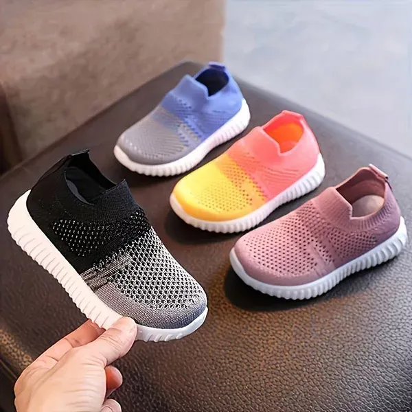 børnesko, børnesneakers, slip-on-sko, mesh-sneakers, sportssko, sommersko