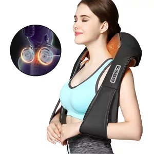U Form Elektrisk Massageapparat til Nakke og Skuldre