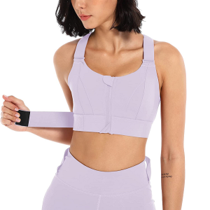 Sports-BH med Høj Støtte - Violette