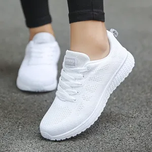 sneakers til kvinder, afslappede sko til kvinder, afslappede sneakers til kvinder, mesh-sneakers, åndbare sneakers