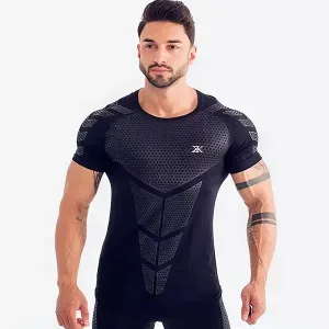 gym t-shirt, sports t shirt, kompression t shirt, t shirt til træning, fitness t shirt