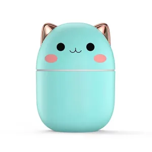 Sød Bærbar Luftbefugter Kæledyr Aroma Diffuser - Grøn
