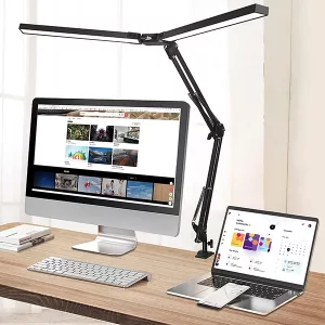 skrivebordslampe, led-skrivebordslampe, skærmlampe
