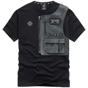 herre t-shirt, lomme t-shirt