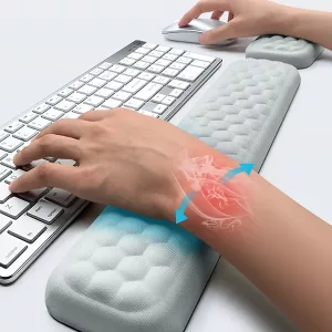 tastaturstøttepude, tastaturhåndledsstøtte, håndledsstøtte til computertastatur, hvile håndled, håndledspude
