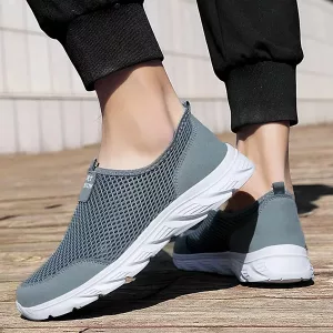 slip on sneakers, casual sneakers, åndbare sko, letvægts sneakers, mesh sneakers