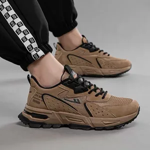 sportssko, fritidssko til mænd, skridsikre sneakers, stødabsorberende sko, lette sneakers, fritidssko til mænd, åndbare sneakers