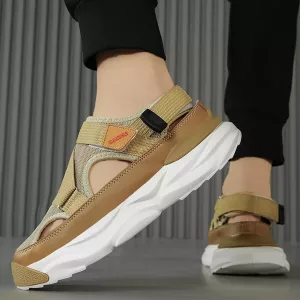 plateausandaler, herresandaler, afslappede sko, afslappede sandaler