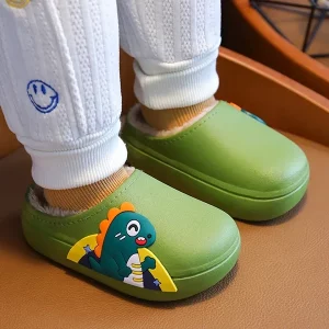 hjemmesko til børn, plys hjemmesko, vandtætte hjemmesko, skridsikre sko, skridsikre hjemmesko