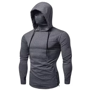 sweatshirt, hættetrøje til mænd, hættetrøje til gymnastik, sweatshirt til mænd, hættetrøje til sport, hættetrøje med maske