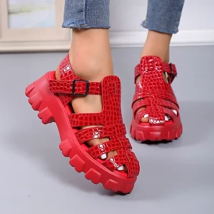 sandaler til kvinder, plateausandaler, gladiatorsandaler