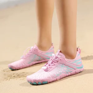 strandsko, aquasko, skridsikre sneakers, åndbare sko, dykkersko, hurtigtørrende sko