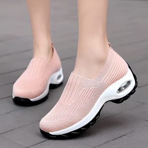 Dames Ortopædiske Slip-On Mesh Sneakers