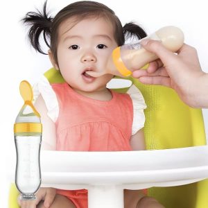 baby bottles, newborn bottle, silicone feeding bottle, feeding bottle with spoon