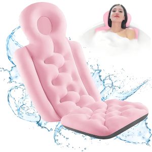 bath pillow, bath cushion, full body bath pillow, bath tub pillow, bath headrest,