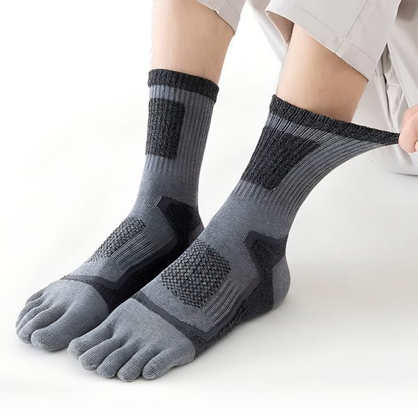 five toe socks, split toe socks, cotton socks, crew socks