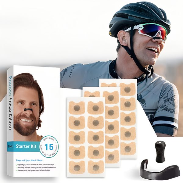 nasal strips, nasal dilator, magnetic nose strips, breathing strips