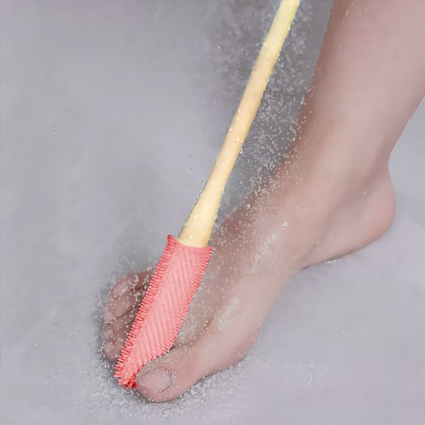 dead skin remover, toe brush, toe scrubber, toe cleaning brush