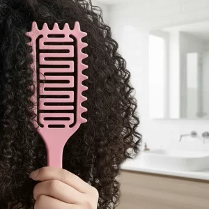 hair brush, curly hair brush, detangling hair brush, vented hair brush