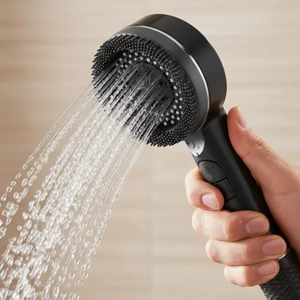 shower head filter, high pressure shower head, shower water softener, high flow shower head