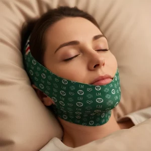 anti snoring sleeping mask, v shape face mask, anti snoring chin strap, chin strap for snoring, snoring head strap