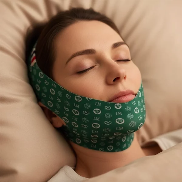 anti snoring sleeping mask, v shape face mask, anti snoring chin strap, chin strap for snoring, snoring head strap