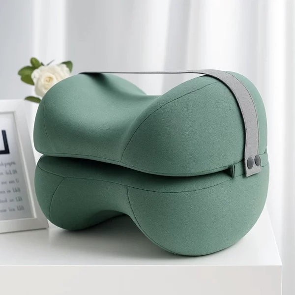 leg pillow, knee pillow, contoured knee pillow, memory foam knee pillow, knee pillow for side sleepers, between leg pillow, knee cushion, between knee pillow