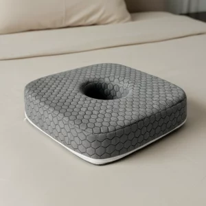 ear piercing pillow, pillow for side sleepers, ear hole pillow