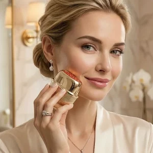 facial massager, ems massager, vibrating facial massager, face lifting massage, face lifting device, skin tightening device