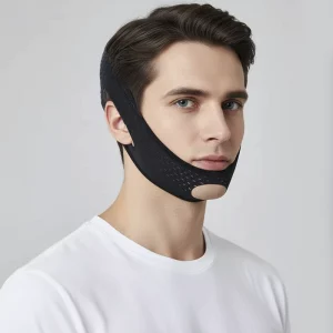 chin strap, face lifting mask, face slimming mask, double chin mask, slimming face