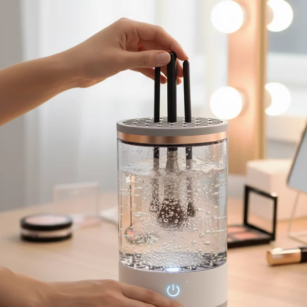 makeup brush cleaner