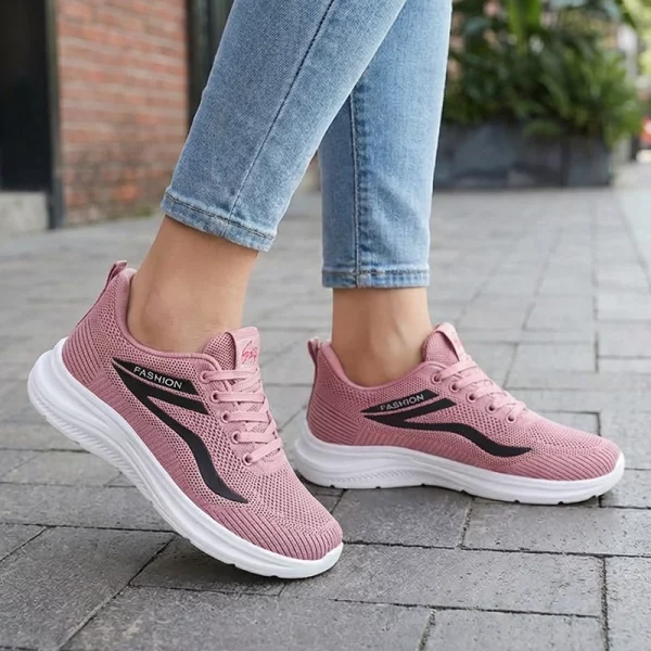 mesh casual sneakers