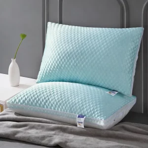 cooling pillow, ergonomic pillow, contour pillow
