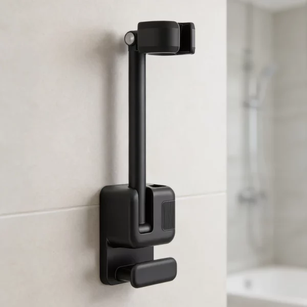 hair dryer holder shelf