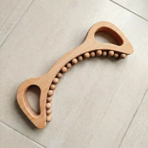 wooden massage roller, anti cellulite massager, wooden massage tool, wooden massage stick, lymphatic drainage roller, cellulite roller, wood therapy tools