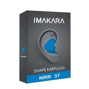 Støjreducerende ørepropper til søvn - Blå