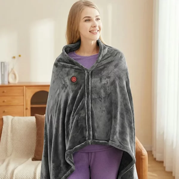 heated blanket, usb blanket, wearable blanket, electric blanket, heated throw, heated throw blanket, electric throw blanket