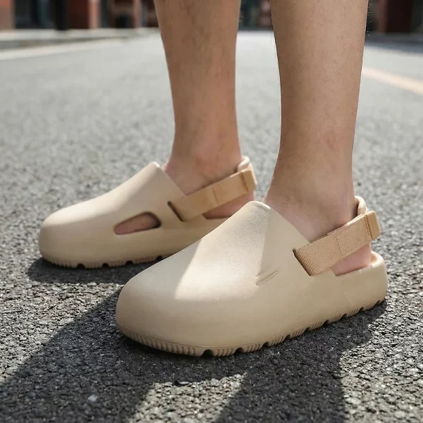 clogs with back strap