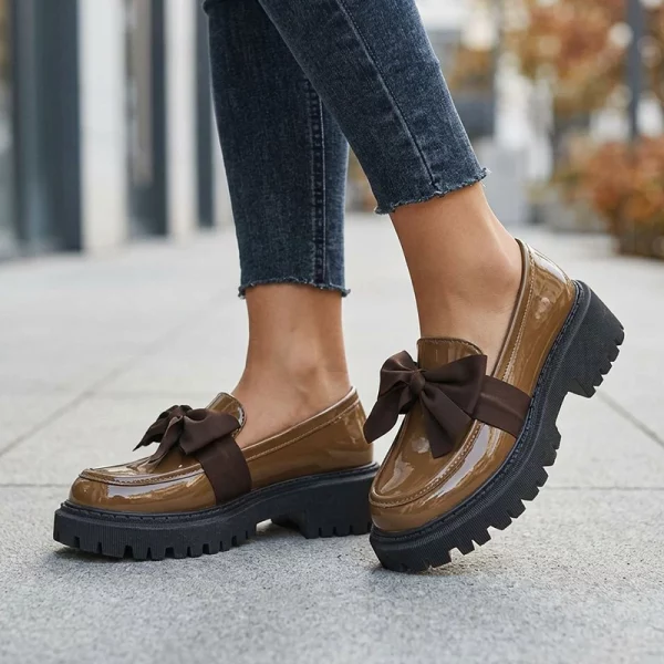 platform loafers, chunky platform loafers