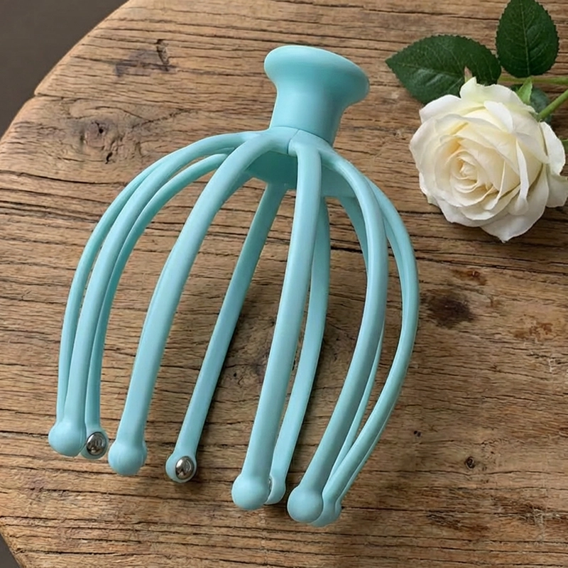 scalp massager, head massager, head scratcher, head octopus, scalp scratcher